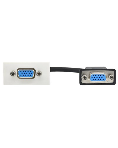 Розетка VGA M/M PRIMER РКМ-20-20-П белый IEK (PR-KK40D-RV-0-2-K01). Розетка. IEK в Евпатории