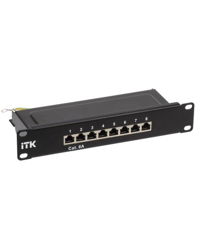 PP08-1UC6AS-D05-10. Патч-панель 10. ITK в Евпатории