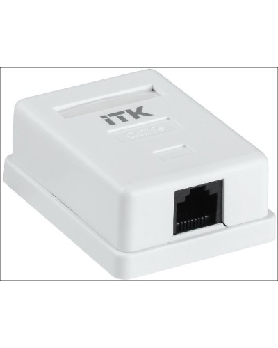 CS2-1C06F-12. Настенная розетка RJ45. ITK в Евпатории