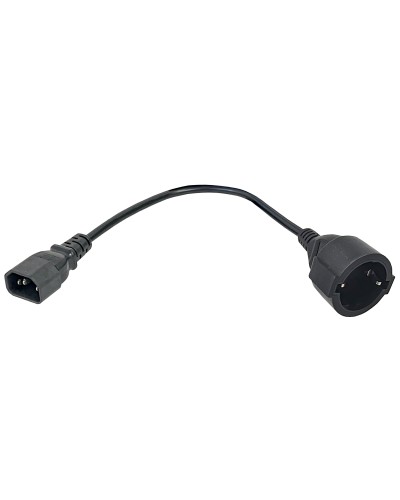 PC-C14D-10CM. Адаптер C14-Schuko. ITK в Евпатории