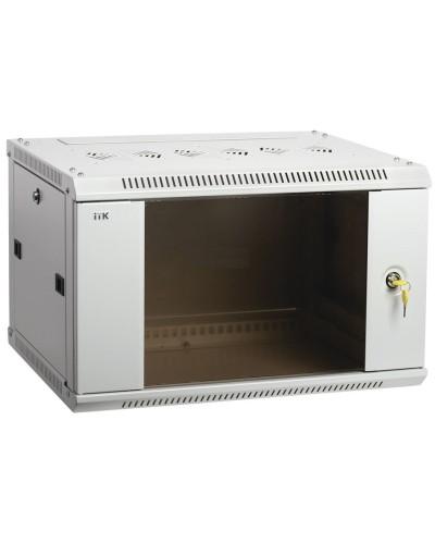 LWR3-15U66-GF. Шкаф телекоммуникационный 19 настенный 15U. ITK в Евпатории