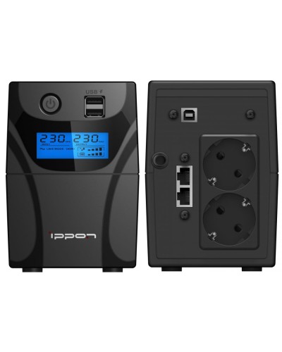 Ippon Back Power Pro II 650 Euro (1005511). Источник бесперебойного питания. Ippon в Евпатории