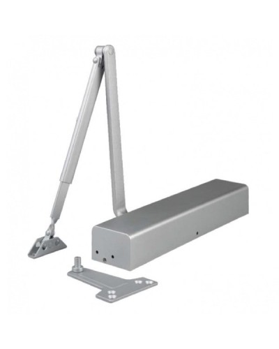 JDC-S150 (серебро). Доводчик с рычажной тягой. J-LOCK в Евпатории
