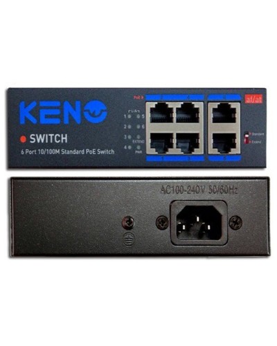 KN-SW402POE+. Коммутатор с питанием по PoE. KENO в Евпатории