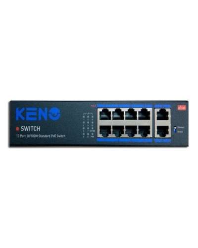 KN-SW802POE+. Коммутатор с питанием по PoE. KENO в Евпатории