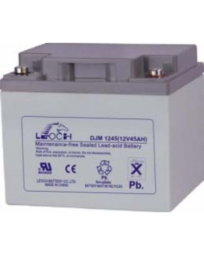 LEOCH DJM 1245. Аккумулятор герметичный свинцово-кислотный. LEOCH в Евпатории