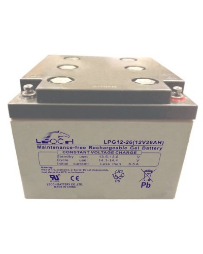 LEOCH LPG 12-26. Аккумулятор герметичный свинцово-кислотный. LEOCH в Евпатории