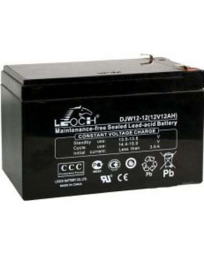 LEOCH DJW 12-12. Аккумулятор герметичный свинцово-кислотный. LEOCH в Евпатории
