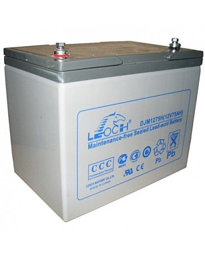 LEOCH DJM 1275H. Аккумулятор герметичный свинцово-кислотный. LEOCH в Евпатории