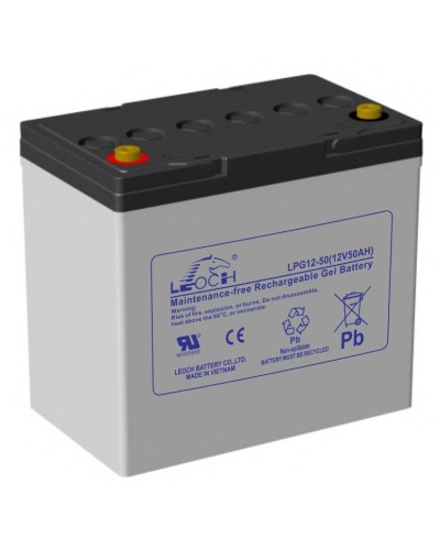 LEOCH LPG 12-50. Аккумулятор герметичный свинцово-кислотный. LEOCH в Евпатории
