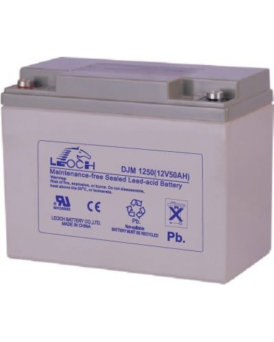LEOCH DJM 1250. Аккумулятор герметичный свинцово-кислотный. LEOCH в Евпатории