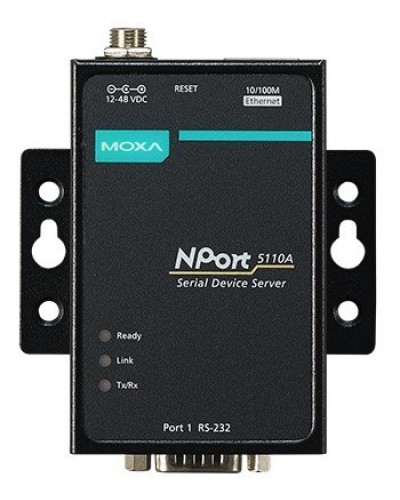 NPort 5110A. 1-портовый асинхронный сервер. MOXA в Евпатории