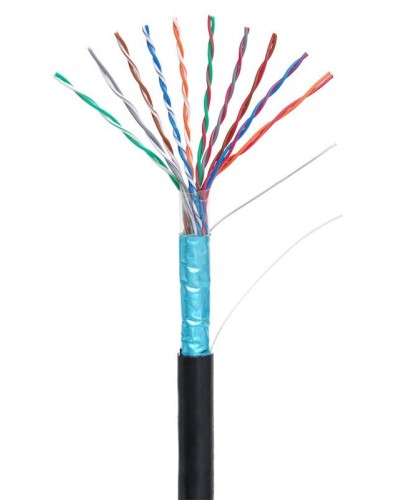 F/UTP 10pair, Cat5, Out, PE (EC-UF010-5-PE-BK-3). Кабель «витая пара» (LAN) для структурированных систем связи. NETLAN в Евпатории