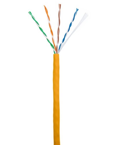 U/UTP 4pair, Cat5e, In, LSZH (EC-UU004-5E-LSZH-OR). Кабель «витая пара» (LAN) для структурированных систем связи. NETLAN в Евпатории