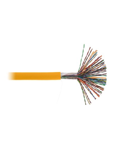 U/UTP 50pair, Cat5 In, PVC (EC-UU050-5-LSZH-OR-3), витая пара. Кабель «витая пара» (LAN) для структурированных систем связи. NETLAN в Евпатории