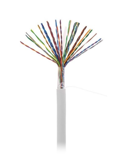 U/UTP 25pair, Cat5, In, PVC (EC-UU025-5-PVC-GY-3). Кабель «витая пара» (LAN) для структурированных систем связи. NETLAN в Евпатории
