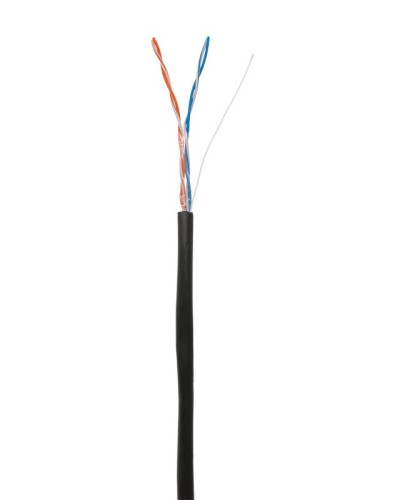 U/UTP 2pair, Cat5, Out, PE (EC-UU002-5-PE-BK). Кабель «витая пара» (LAN) для структурированных систем связи. NETLAN в Евпатории