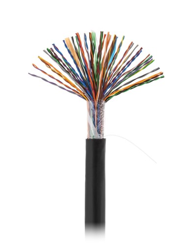 U/UTP 50pair, Cat5, Out, PE (EC-UU050-5-PE-BK-3). Кабель «витая пара» (LAN) для структурированных систем связи. NETLAN в Евпатории