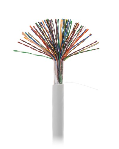 U/UTP 50pair, Cat5, In, PVC (EC-UU050-5-PVC-GY-3). Кабель «витая пара» (LAN) для структурированных систем связи. NETLAN в Евпатории