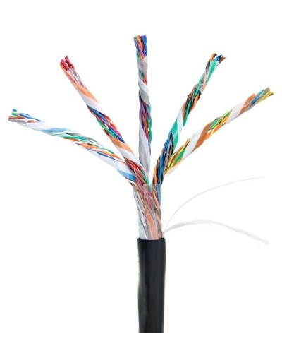 U/UTP 25pair, Cat5, Out, PE (EC-UU025-5-PE-BK-3). Кабель «витая пара» (LAN) для структурированных систем связи. NETLAN в Евпатории