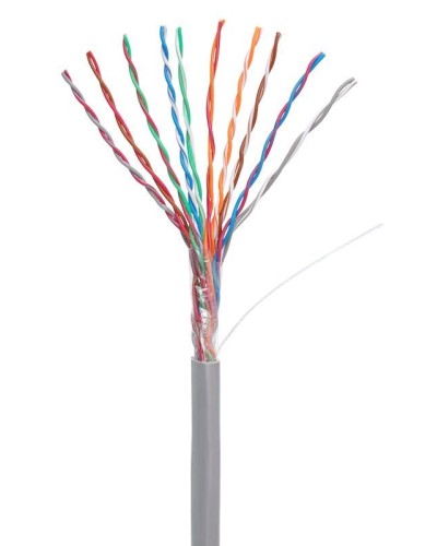 U/UTP 10pair, Cat5, In, PVC (EC-UU010-5-PVC-GY-3). Кабель «витая пара» (LAN) для структурированных систем связи. NETLAN в Евпатории