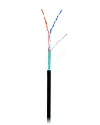 F/UTP 2pair, Cat5, Out, PE (EC-UF002-5-PE-BK). Кабель «витая пара» (LAN) для структурированных систем связи. NETLAN в Евпатории