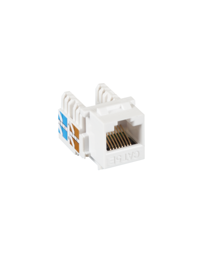 EC-UKJ-UD2-WT-10 (10шт). Вставка Keystone Jack RJ-45. NETLAN в Евпатории