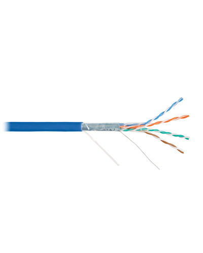 F/UTP 4pair, Cat5e, Solid, In, нг(А)-HF (NMC 4200C-BL). Кабель «витая пара» (LAN) для структурированных систем связи. NIKOMAX в Евпатории