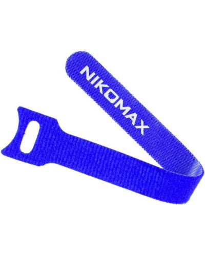NMC-CTV240-16-SB-BL-10 (10шт). Стяжка-липучка с мягкой пряжкой. NIKOMAX в Евпатории