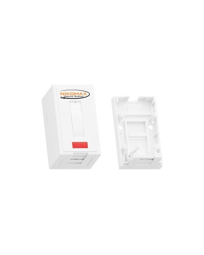 NMC-MB1P-ST-WT. Корпус настенной розетки. NIKOMAX в Евпатории