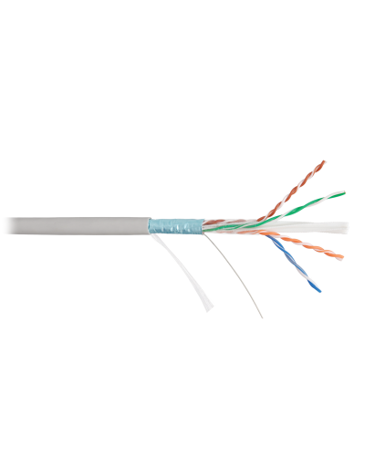 F/UTP 4pair, Cat6, Solid, In, PVC (NMC 4240A-GY). Кабель «витая пара» (LAN) для структурированных систем связи. NIKOMAX в Евпатории