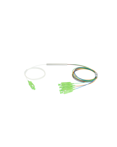 NMF-SPP1X4A1-SCA-M. Сплиттер планарный 1x4, 9/125мкм, SC/APC, 0.9 мм. NIKOMAX в Евпатории
