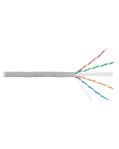 U/UTP 4pair, Cat6, Solid, In, PVC (NMC 4140A-GY). Кабель «витая пара» (LAN) для структурированных систем связи. NIKOMAX в Евпатории