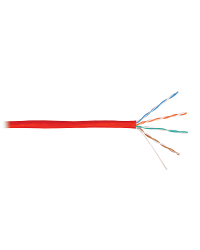 U/UTP 4pair, Cat5e, Solid, In, нг(А)-HF (NMC 9100C-RD). Кабель «витая пара» (LAN) для структурированных систем связи. NIKOMAX в Евпатории