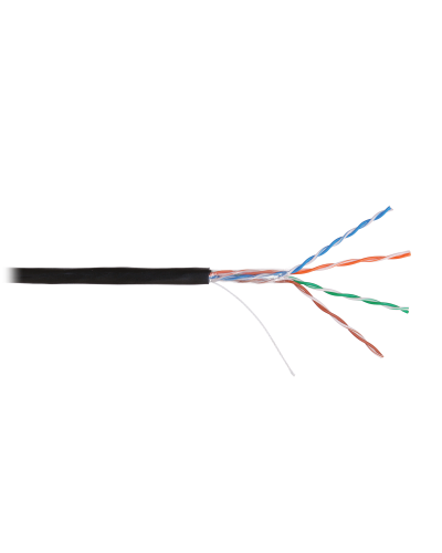 U/UTP 4pair, Cat5e, Solid, In/Out, нг(А)-HF (NMC 4100C-BK). Кабель «витая пара» (LAN) для структурированных систем связи. NIKOMAX в Евпатории