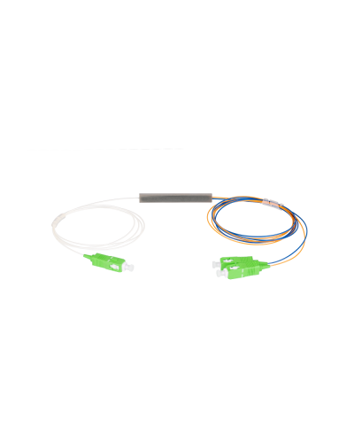 NMF-SPP1X2A1-SCA-M. Сплиттер планарный 1x2, 9/125мкм, SC/APC, 0.9 мм. NIKOMAX в Евпатории