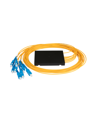 NMF-SPP1X8A1-SCU-B. Сплиттер планарный 1x8, 9/125мкм, SC/UPC, 2 мм. NIKOMAX в Евпатории