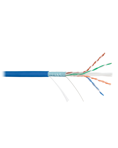 F/UTP 4pair, Cat6, Solid, In, нг(А)-HF (NMC 4240C-BL). Кабель «витая пара» (LAN) для структурированных систем связи. NIKOMAX в Евпатории