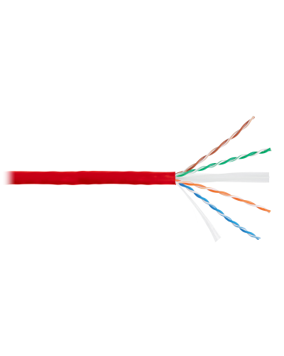 U/UTP 4pair, Cat6, Solid, In, нг(А)-HF (NMC 4140C-RD). Кабель «витая пара» (LAN) для структурированных систем связи. NIKOMAX в Евпатории