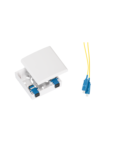 NMF-WO01SCUS2-CS-WT. Оптическая розетка. NIKOMAX в Евпатории