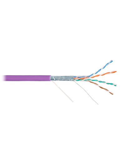 F/UTP 4pair, Cat5e, Solid, In, нг(А)-HF (NMC 4200C-VL). Кабель «витая пара» (LAN) для структурированных систем связи. NIKOMAX в Евпатории