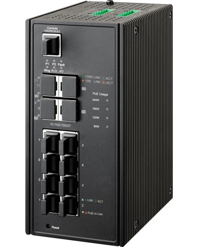 NIS-3500-3412PGE (64PY0804). Коммутатор управляемый с PoE. NSGate в Евпатории