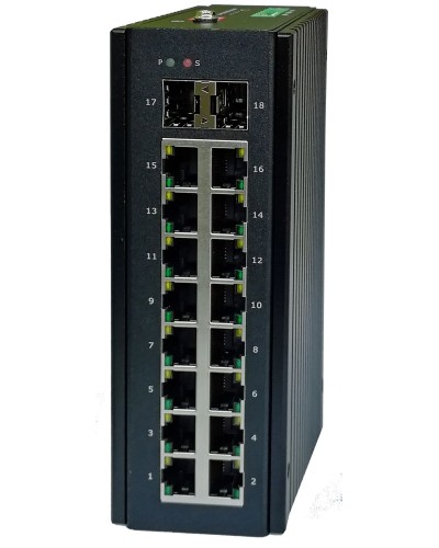 NIS-3200-216PSG (63P16SG2). Коммутатор неуправляемый с PoE. NSGate в Евпатории