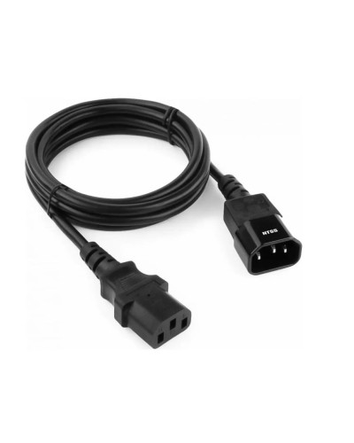 NTSS-PC13142 C13-С14 проводник.:3х0.75мм2 1.8м 220/250В 10А черный. Кабель питания. NTSS в Евпатории
