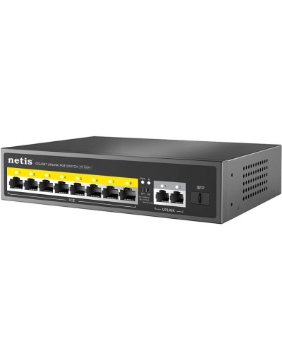 Netis P110GH. Коммутатор сетевой PoE неуправляемый. Netis в Евпатории