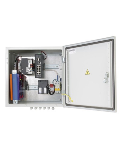 OS-44TB1(SW-80802/ILS(port 90W)). Уличный коммутатор с PoE. OSNOVO в Евпатории