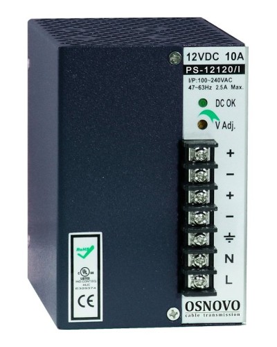 PS-12120/I. Блок питания промышленный. OSNOVO в Евпатории
