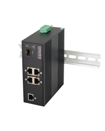 SW-40501/IC. Промышленный PoE коммутатор Fast Ethernet на 6 портов. OSNOVO в Евпатории