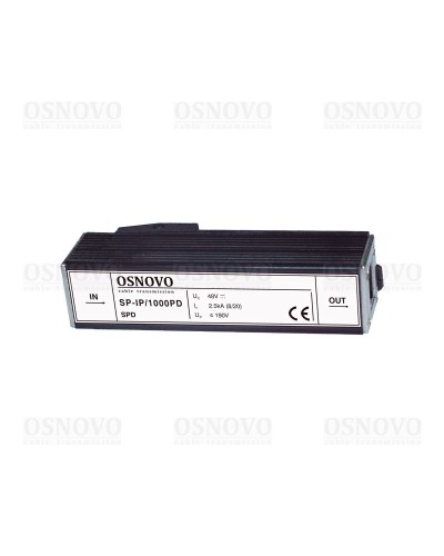 SP-IP/1000PD. Устройство грозозащиты цепей Ethernet. OSNOVO в Евпатории