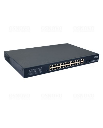 SW-62422(400W). Коммутатор 24-портовый  Fast Ethernet с PoE. OSNOVO в Евпатории
